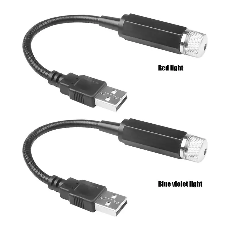 USB автомобильный атмосферный Звездный светильник, мягкий светильник, не ослепительный, не выцветает, регулируемый светильник, внутренний светильник