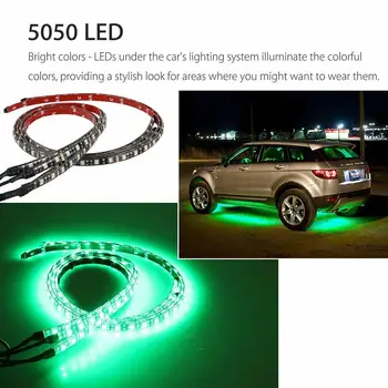 

12V Car Chassis Flexible Strip Lights LED Remote /APP Lamp RGB Control System Auto Atmosphere Decorative Light Chassis Unde C2M1