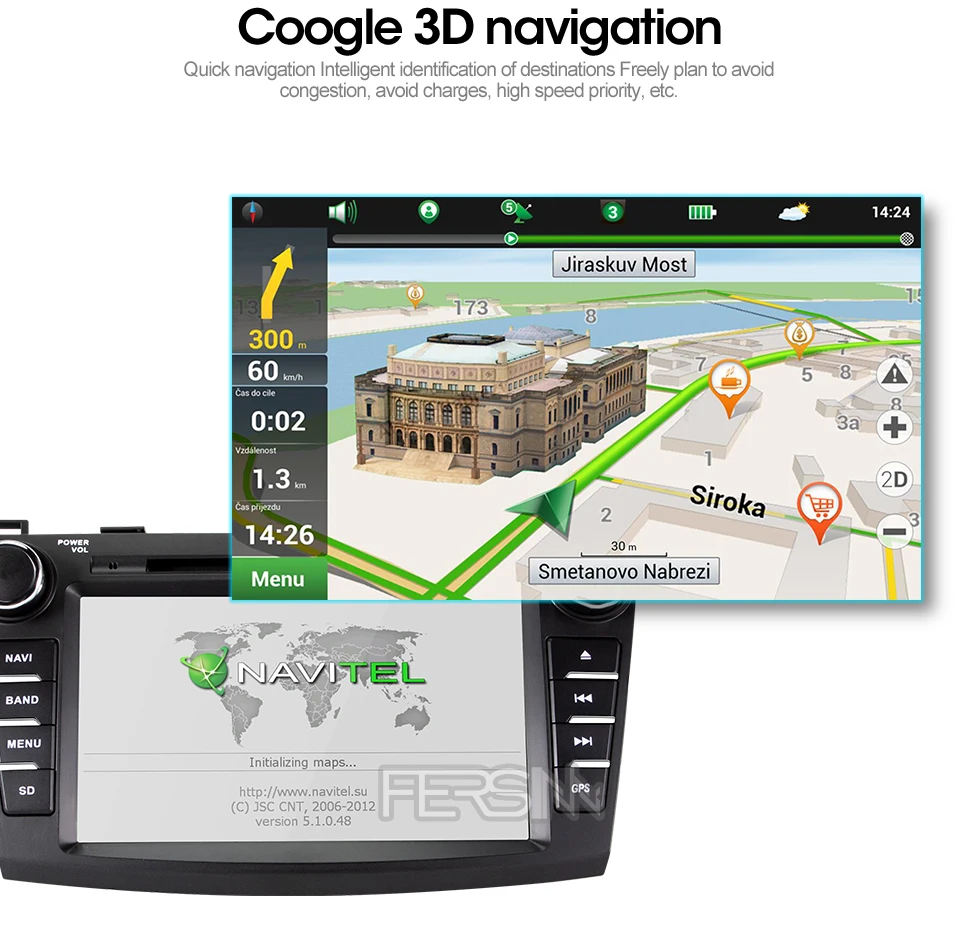 Fersinny Android 9,0 автомобильный dvd для Mazda 3 2010-2012 с 8 восьмиядерным Радио Стерео gps навигация автомобильный стерео медиаплеер