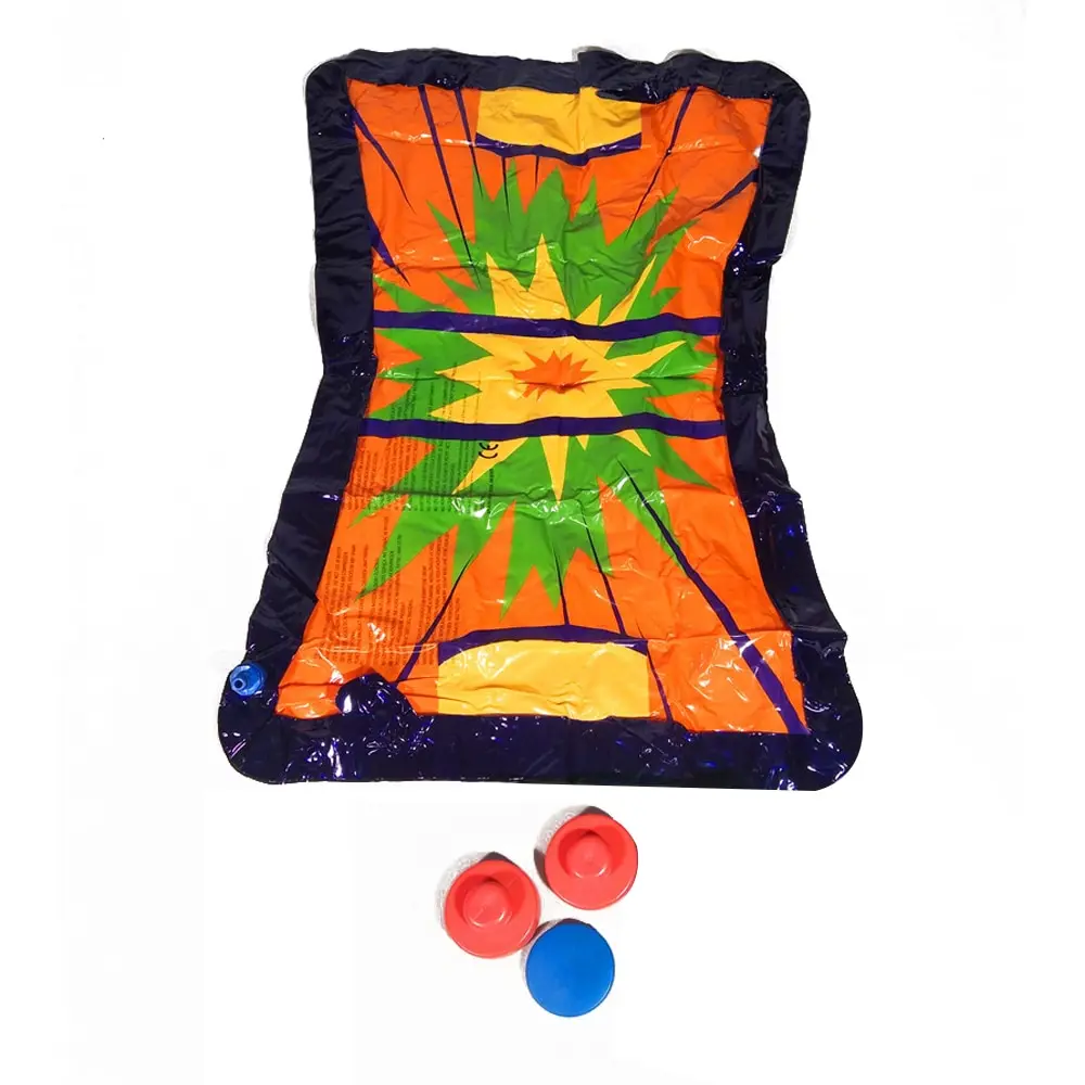 

PVC Bright Color Baby Hockey Water Mat Infant Water Spray Playmat Toddler Fun Activity Pad Perfect Use Outdoor Tools Multi Tool