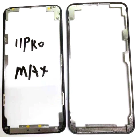 5 шт. торговля средняя рамка для iPhone 11 pro XS Max XR X Экран средняя рамка Шасси Замена Ремонт Запчасти