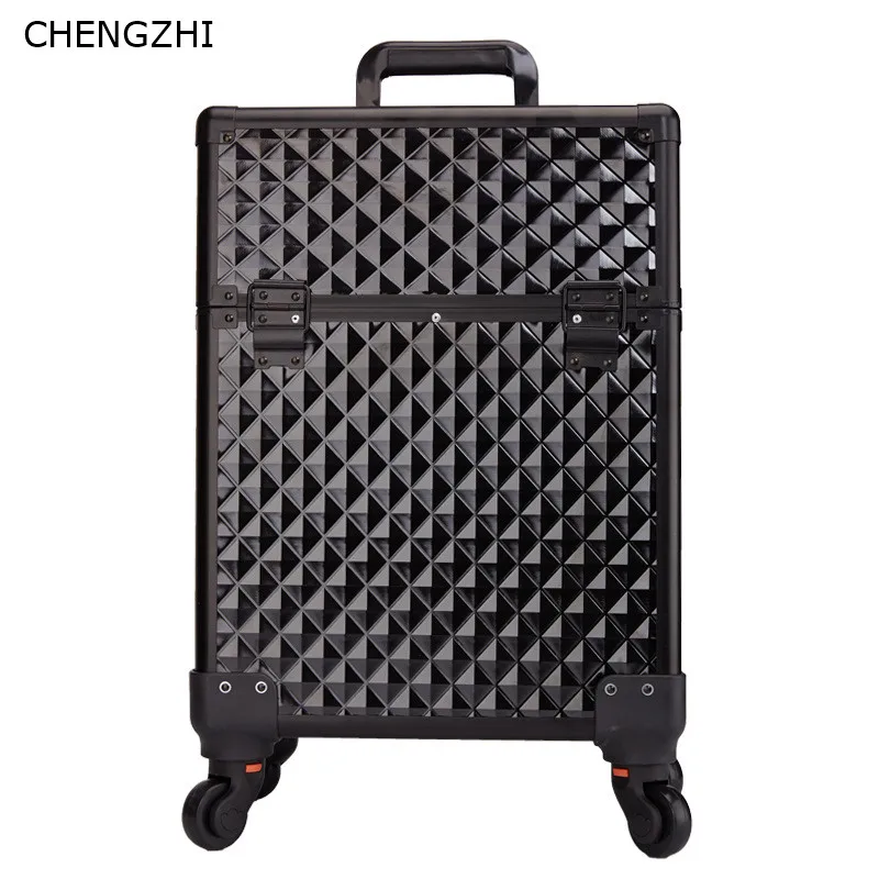 CHENGZHI женский многофункциональный Спиннер для багажа косметический чехол