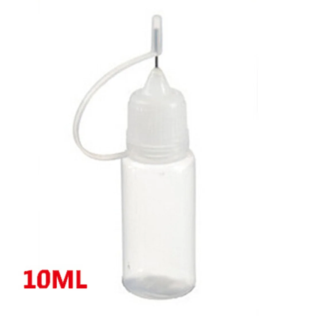 1pc 10ml Plastic Squeezable Needle Bottles Eye Liquid Dropper Sample