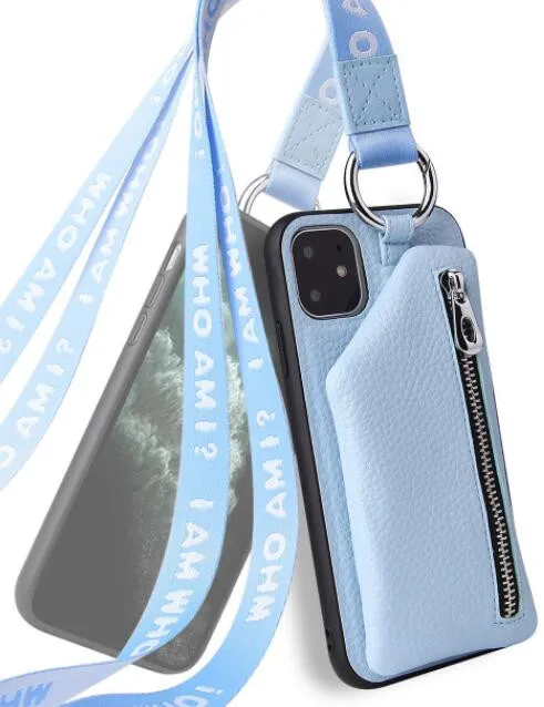 Чехол-кошелек для iPhone XS Max XR X 10 8 7 6s 6 Plus 11 Pro Max, мягкий силиконовый чехол с отделением для карт, сумочка, кошелек, чехол для телефона - Цвет: foriP6 blue