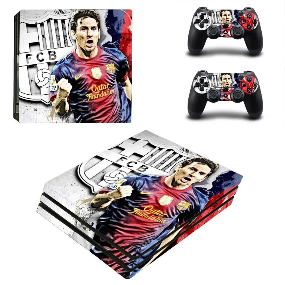PS4 Pro Lionel Messi sticker s PS 4 Play station 4 Pro стикер для кожи Pegatinas для playstation 4 Pro консоль и контроллер
