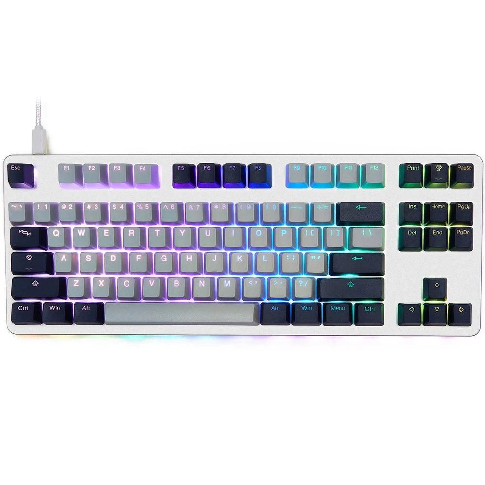  taihao pbt double shot keycaps for diy gaming mechanical keyboard Backlit Caps oem profile light th