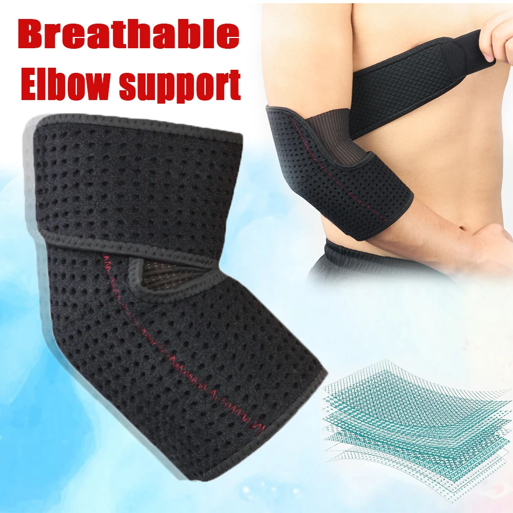 breathable elbow support