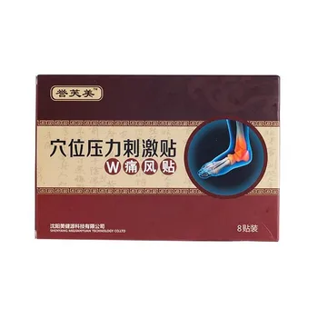 

8pcs Natural Herbal Ointment Joint Pain Plaster Effectively Relieve Rheumatic Bone Pain And Joint Pain Health Care Gout Patch