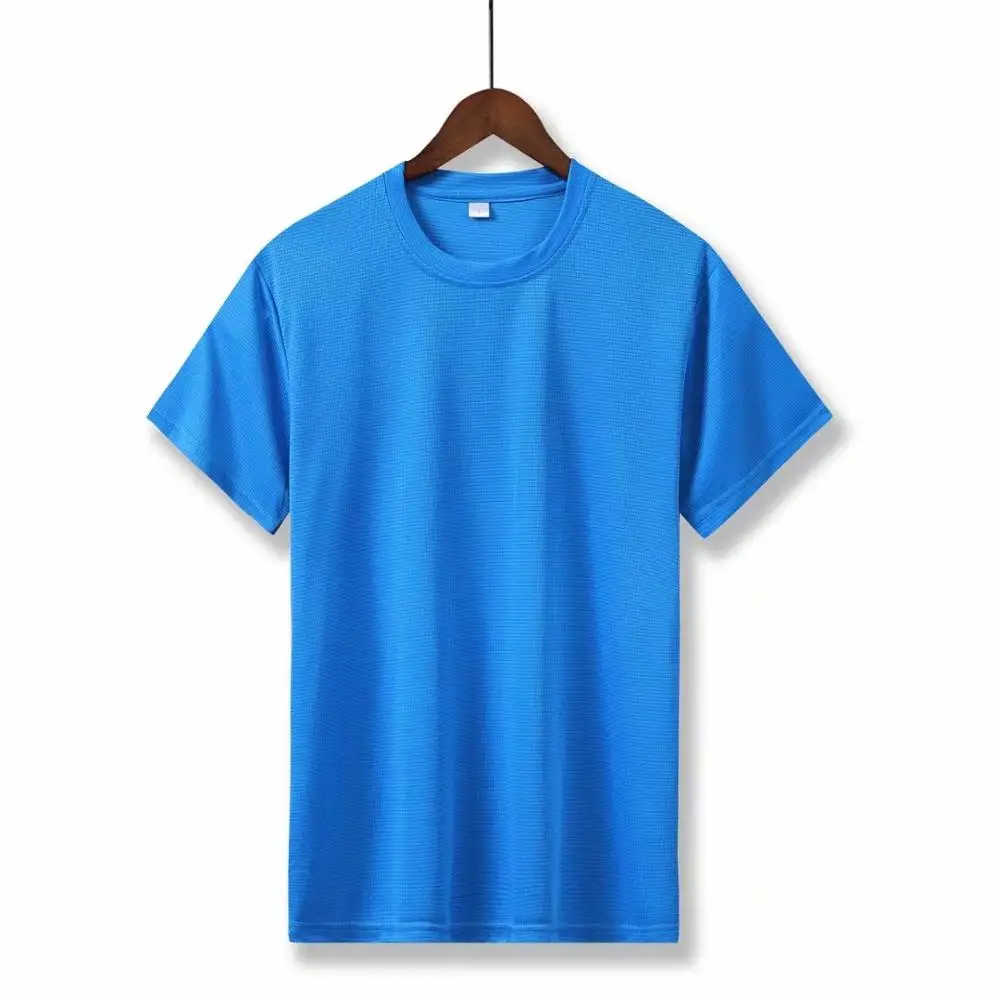 Men Women Kids Running T Shirt Quick Dry breathable Fitness T Shirt Training Clothes Gym Soccer Jersey Solid Sports Shirts Tops 6