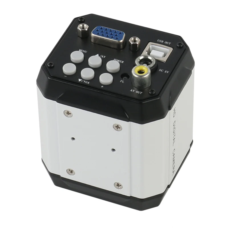 Промышленный Цифровой VGA AV USB микроскоп камера + 180X/300X C Mount объектив для PCB SMD