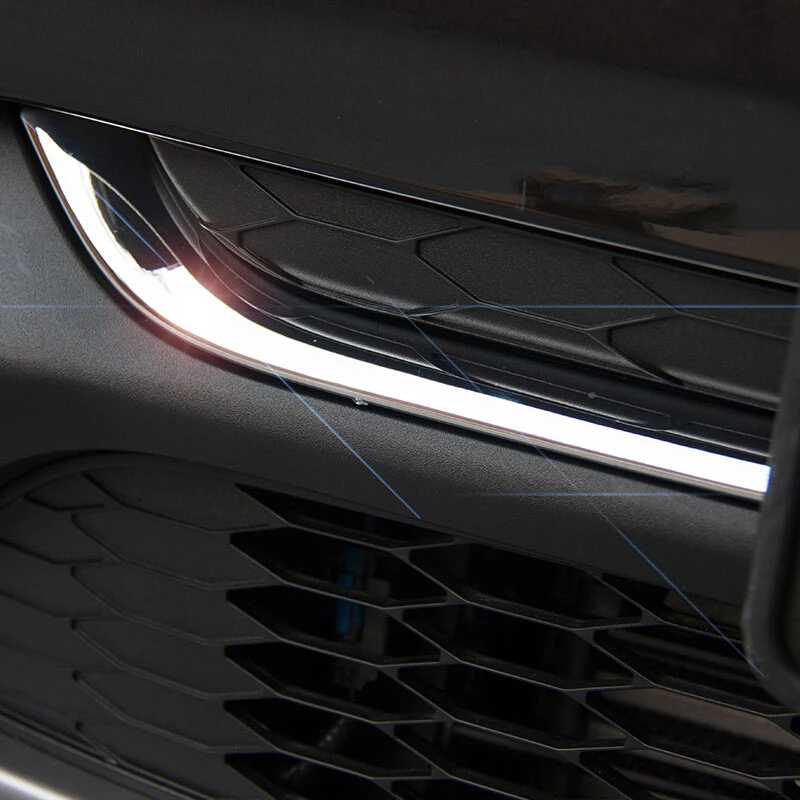 

ABS хром для Ford Edge 2015 2016 2017 автомобильный Стайлинг решетка радиатора забора Декоративная полоса крышка отделка