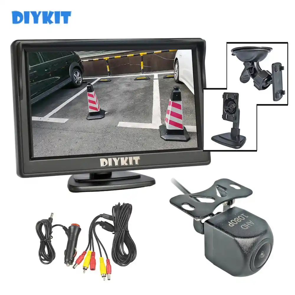 Diykit 5 Ahdカーモニター19 1080 1080p Hd 170度スターライトナイトビジョンバックアップカメラ車車のsuv Mpv Rv 車 モニター Aliexpress