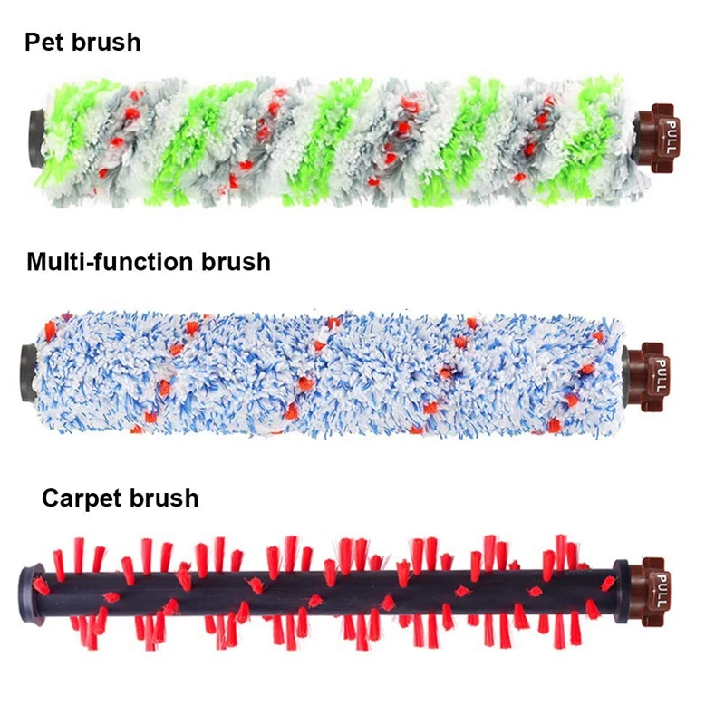 Совместим с Bissell Crosswave 2306 мультиповерхностный рулон кистей для домашних животных 1934 рулон кистей для ковров многоповерхностный 1868 рулон кистей 1866