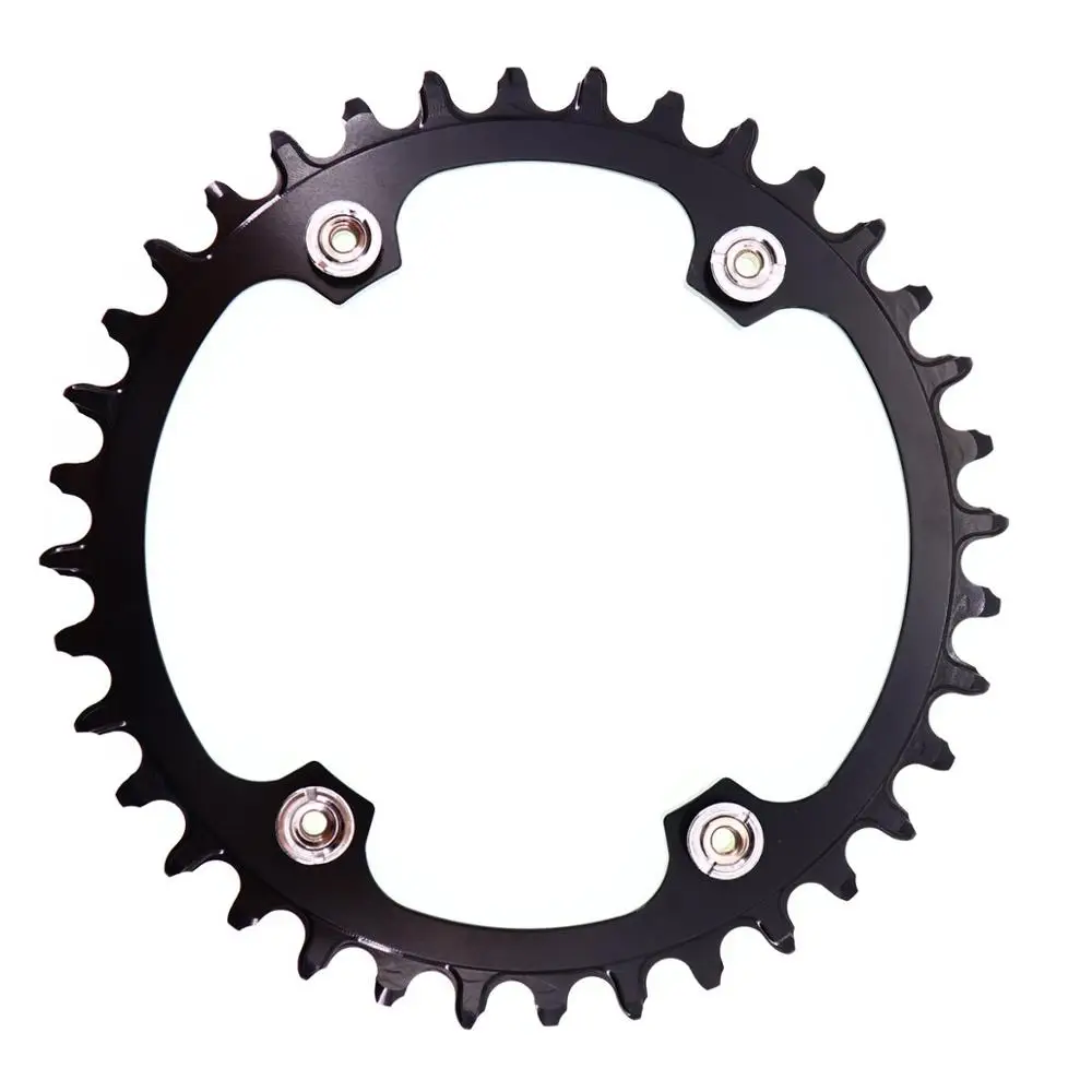 Камень передняя Звездочка 110 BCD aero для Shimano 5800 6800 4700 9000 круглый 34, 36, 38, 40, 42, 44, 46, 48 58 т зуб дорожный велосипед звездочка цепной передачи 110bcd