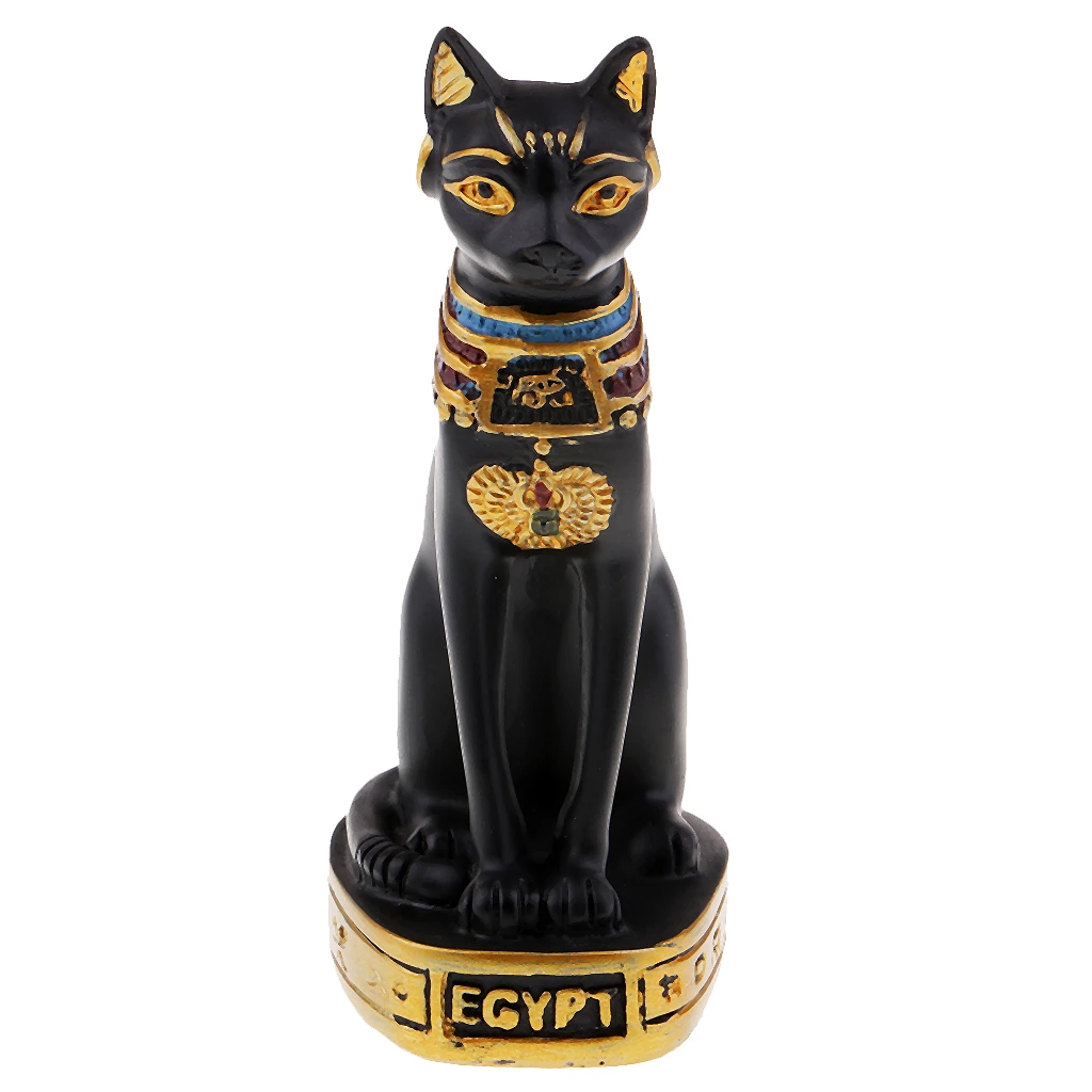 Figurine De Chat De Deesse Egyptienne Ancienne Decoration De Statue De Paon Aliexpress