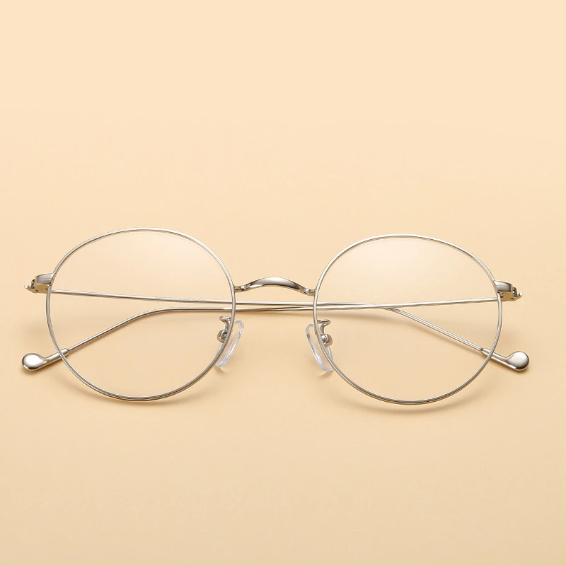Ретро маленькие свежие Новые плоские зеркальные Мужские корейские студенческие женские модели близорукость оправа очки офисные очки для женщин - Цвет линз: NO2.