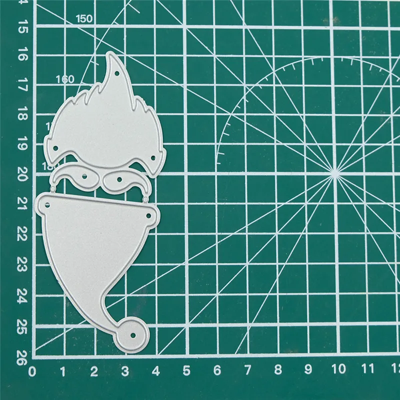 

Eastshape Christmas Hat Moustache Dies Metal Cutting Dies New 2019 for Card Making Scrapbooking Embossing Album Craft Frame Dies