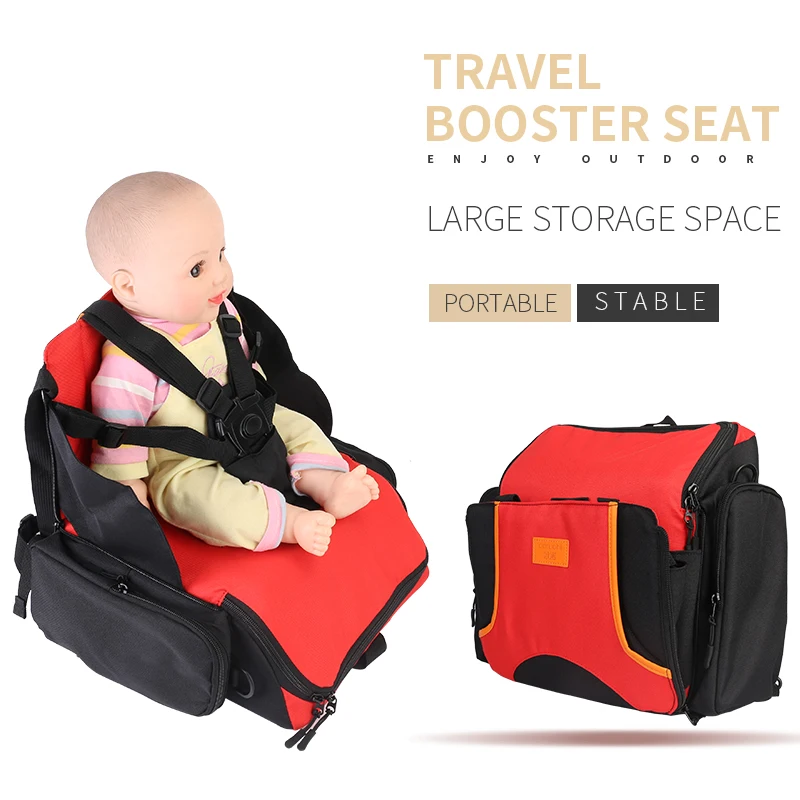 Многофункциональное портативное детское сиденье для путешествий и сумка для подгузников, рюкзак, складное детское сиденье для стульев/детских стульев 2 в 1