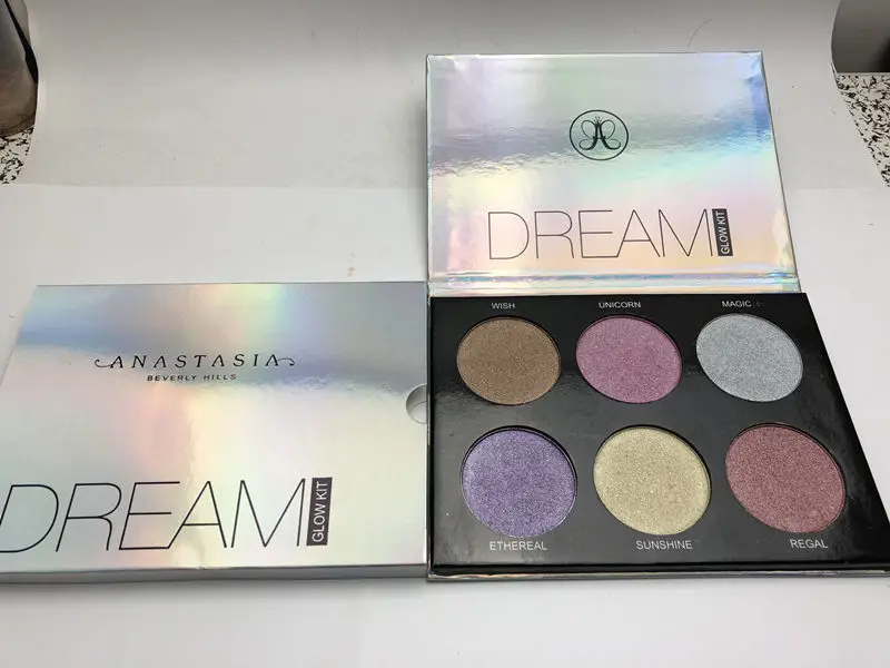 Anastasia makeup Современная палитра Ренессанса Beverlying hils пудра светящийся НАБОР КОНТУР хайлайтер палитра пудра для бровей - Цвет: Синий
