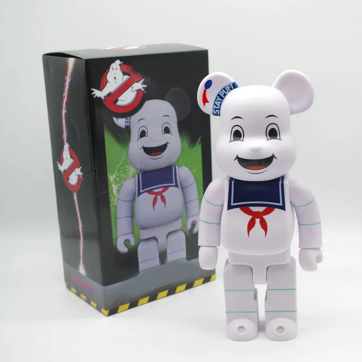 BRD82 KEY CHAIN 400% Bear Vinyl Doll Collections Model Figure Decorations Statue Bear Dolls Brick Street Art Gifts - Цвет: BRD82