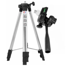 Kaitian 1,5 м Штатив для лазерного уровня с выравнивающим пузырьковым удлинителем и регулируемой высотой для наливного 360 и лазерной линии