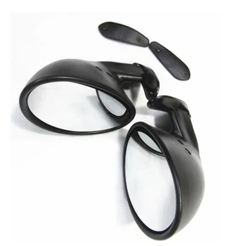 

Universal Black California Classic Hotrod / Muscle Car Side Mirror Set R+L