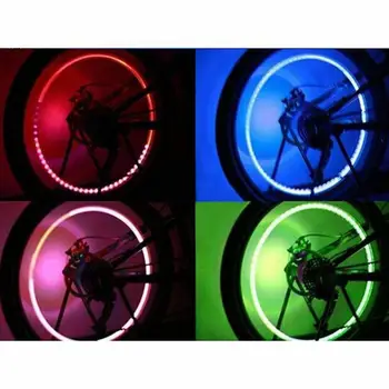 

4pcs LED Auto Car Wheel Light Car Wheel Tyre Tire Valve Lamp Light Stem M1C1 Decoration Cap Bulb Z7E5