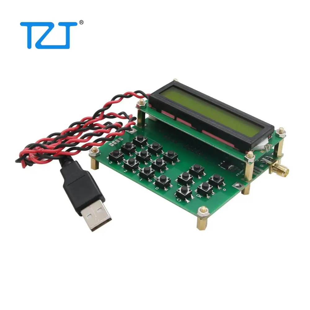 TZT 35 МГц-4000 МГц RF генератор сигналов источник сигнала ADF4351 VFO HXY D6 V1.02