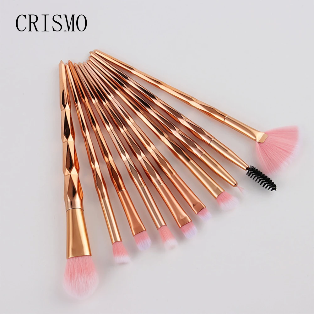 CRISMO 7 10 20Pcs Makeup Brushes Set Professional Powder Foundation Eye Shadow Blush Blending Cosmetics Beauty 5