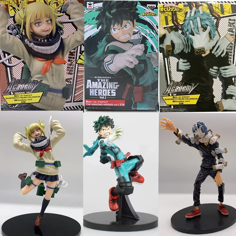 Janpan My Hero academic Figures Shigaraki Tomura Toga Himiko Izuku Midoriya игрушка фигурка Коллекционная модель