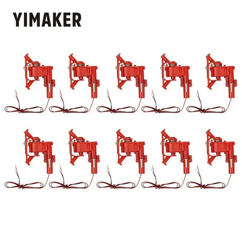 YIMAKER 10 шт. микро DC мотор-редуктор 3-3,7 V 245-300RMP большой крутящий момент 412 Бессердечный двигатель