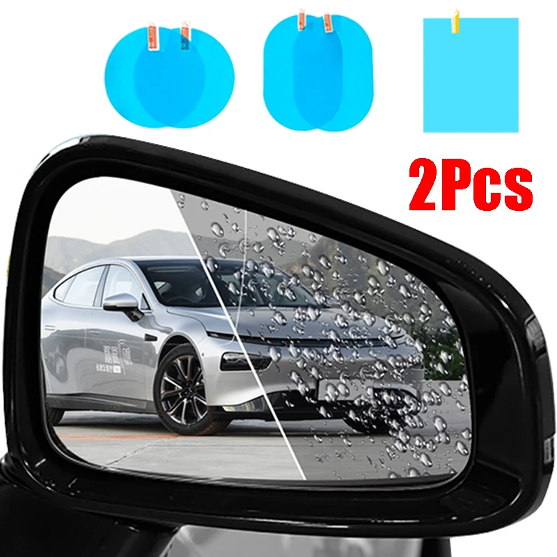 

Universal Car RearView Film Rainproof Anti-Fog Clear Protective Sticker Anti-Scratch Waterproof Mirror Window Film Stickers