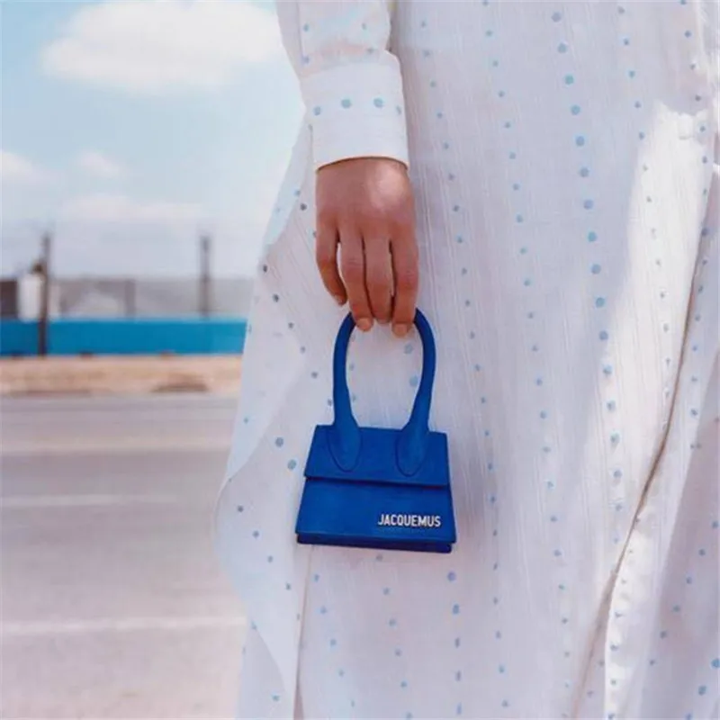 

Jacquemus Mini Small Square Pack Shoulder Bag Crossbody Package Clutch Women Designer Wallet Handbags Leisure Bolsos Mujer