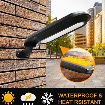 

Eshoo 18 LED Solar Power Path Light Sensor Motion Activated Outdoor Garden Backyard Wall Home Decor Lamp Waterproof Solar Light