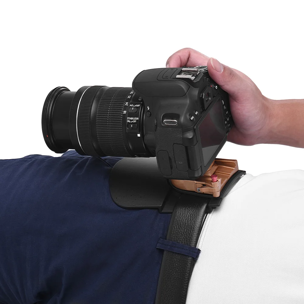 Универсальный штатив для DSLR камеры с шаровой головкой БЫСТРОРАЗЪЕМНАЯ пластина QR сменная портативная поясная пряжка с резьбовым винтом 1/4