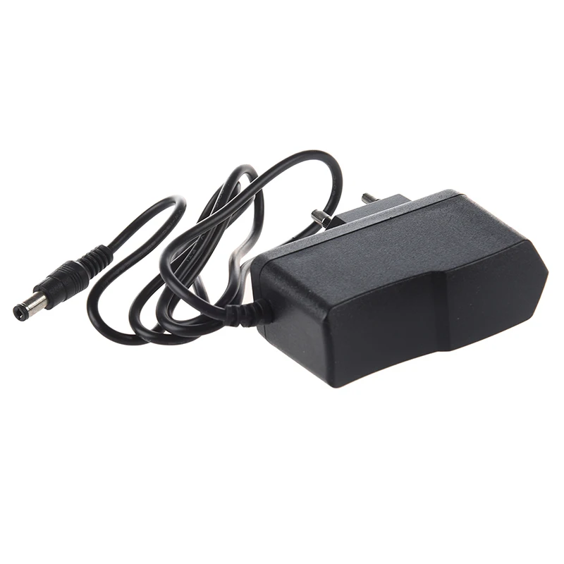 Черный DC 12V 1A CCTV Блок питания для камеры безопасности