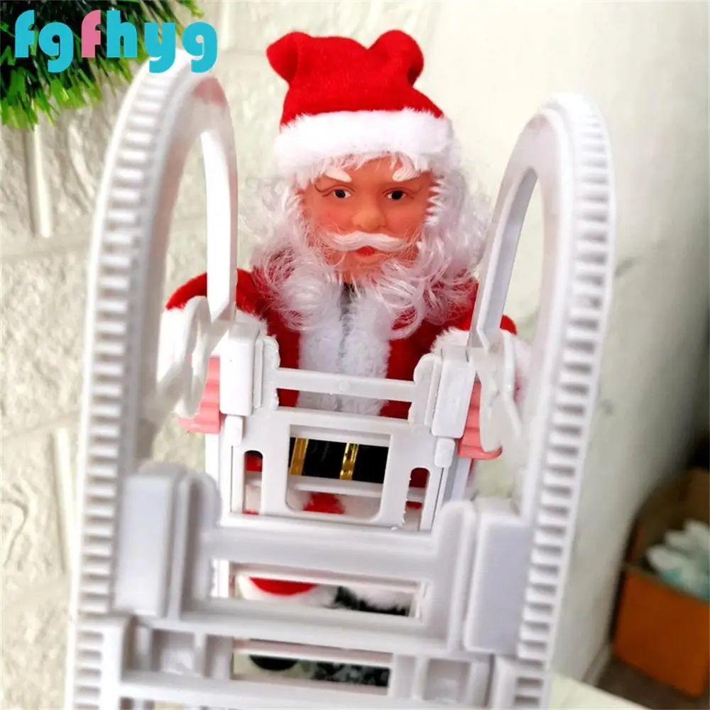 Игрушки для детей, рождественские игрушки 2019Top, Рождественское украшение, Санта-Клаус, электрическое скалолазание, Висячие рождественские украшения, игрушки