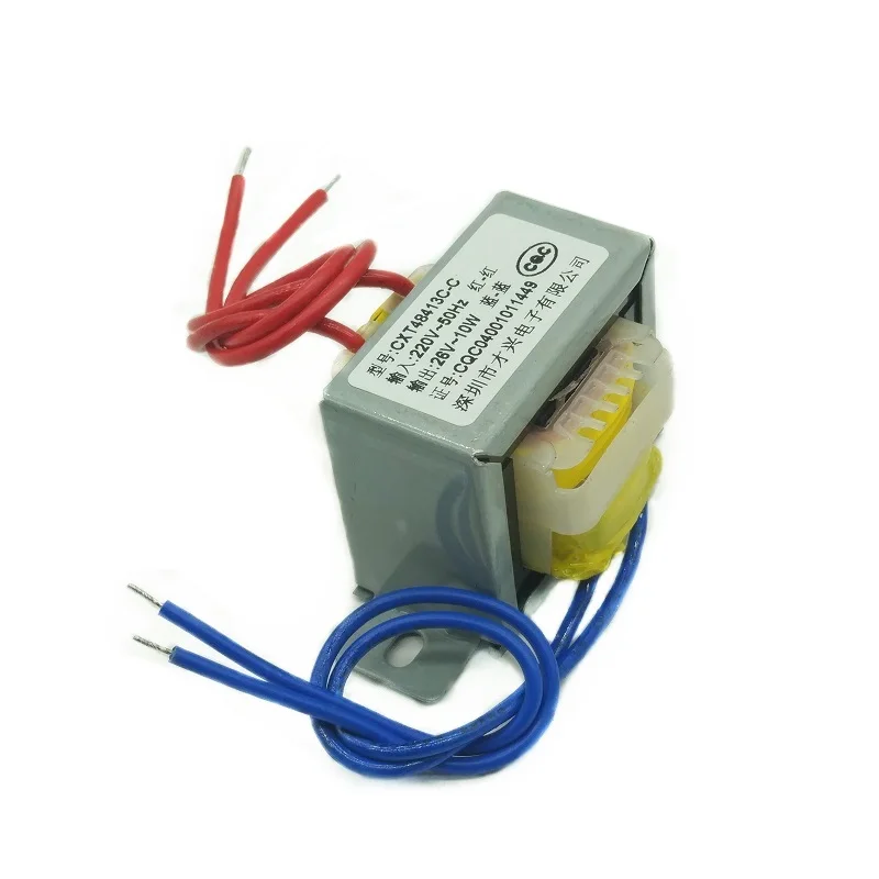 EI48* 24 трансформатор питания 10 Вт/ва 220 В до 26 в 380ма AC AC26V Частота питания