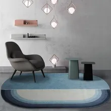 Овальный мягкий ковер для гостиной, домашний декор, пушистый ковер для спальни, диван, журнальный столик, напольный коврик, ковры для кабинета, коврик для гардероба