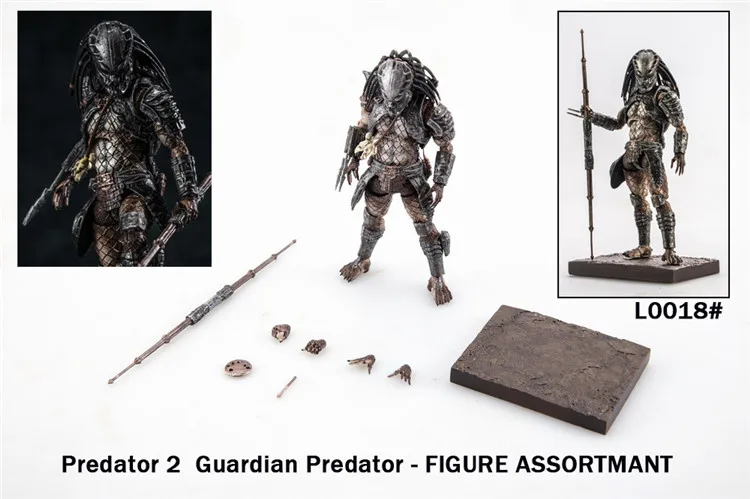 HiyaToys 1/18 Alien Iron Blood L0017 City Hunter L0018 Guardian Коллекционная фигурка