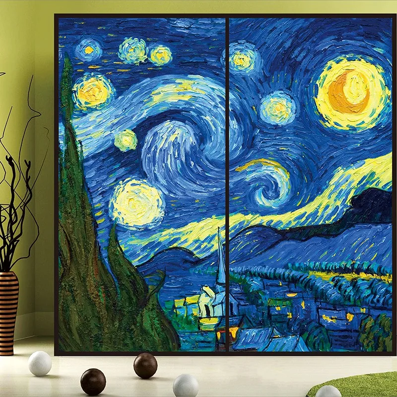 van gogh window painting