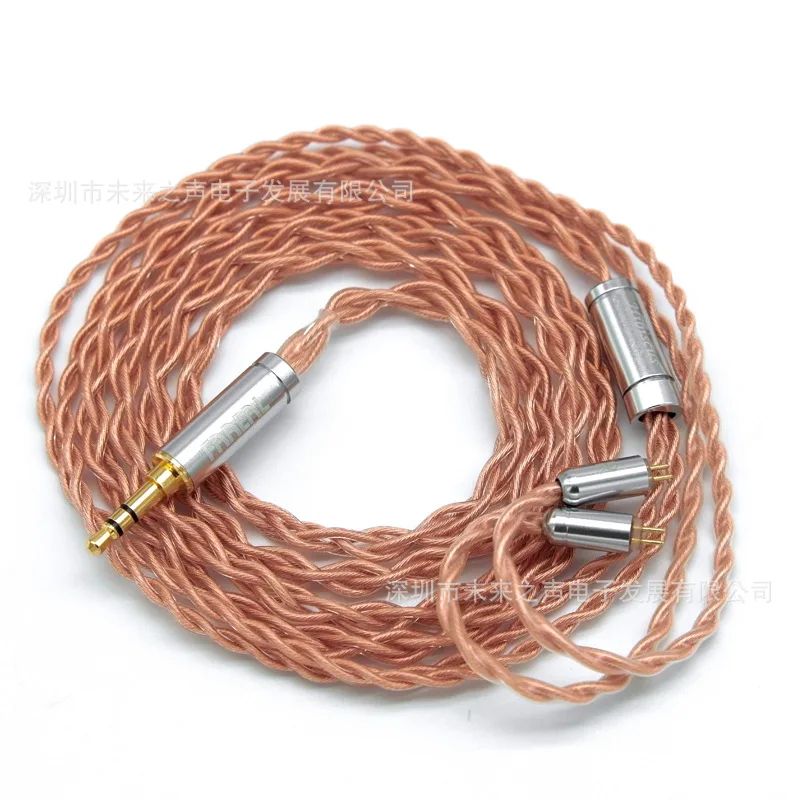 Earphone Audio Cable Cord 0 78pin Headphone Cord Interstable Plug in Cable 2 5 3 5 4 4mm Upgrade Wire