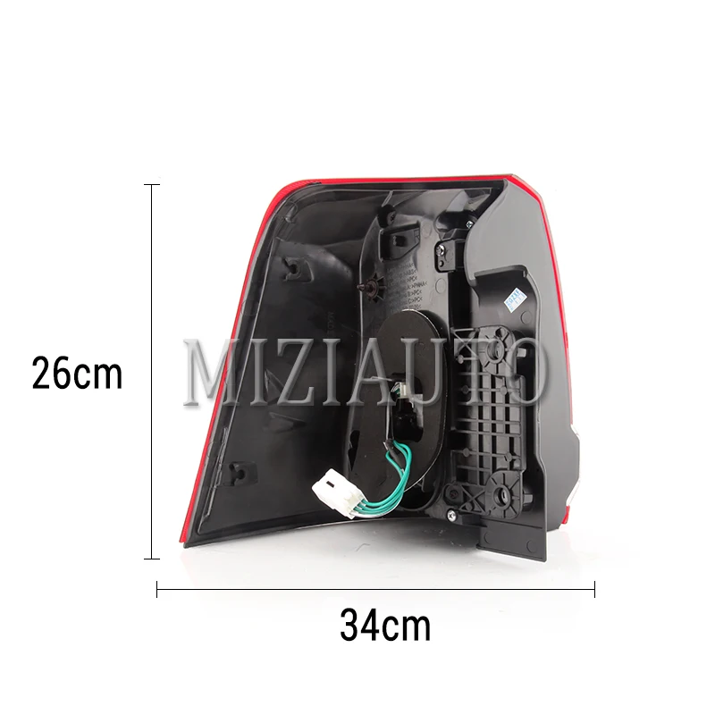MIZIAUTO 1 шт. задние фонари для Toyota LAND CRUISER 2008 2009 2010 2011 задние фонари заднего бампера