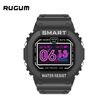 

Rugum K16 Smart Watch IP68 Waterproof Heart Rate Blood Pressure Monitor Bracelet Swimming Smart Wristwatch Sports Watch