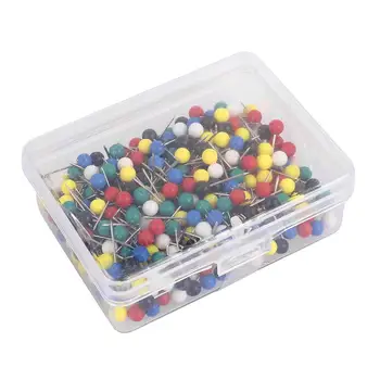 

DIY Head Pins Universal Mixed Color Round Pearl Decoration Clothes Accessories DIY Sewing Pins Stainless Steel Wedding Corsage
