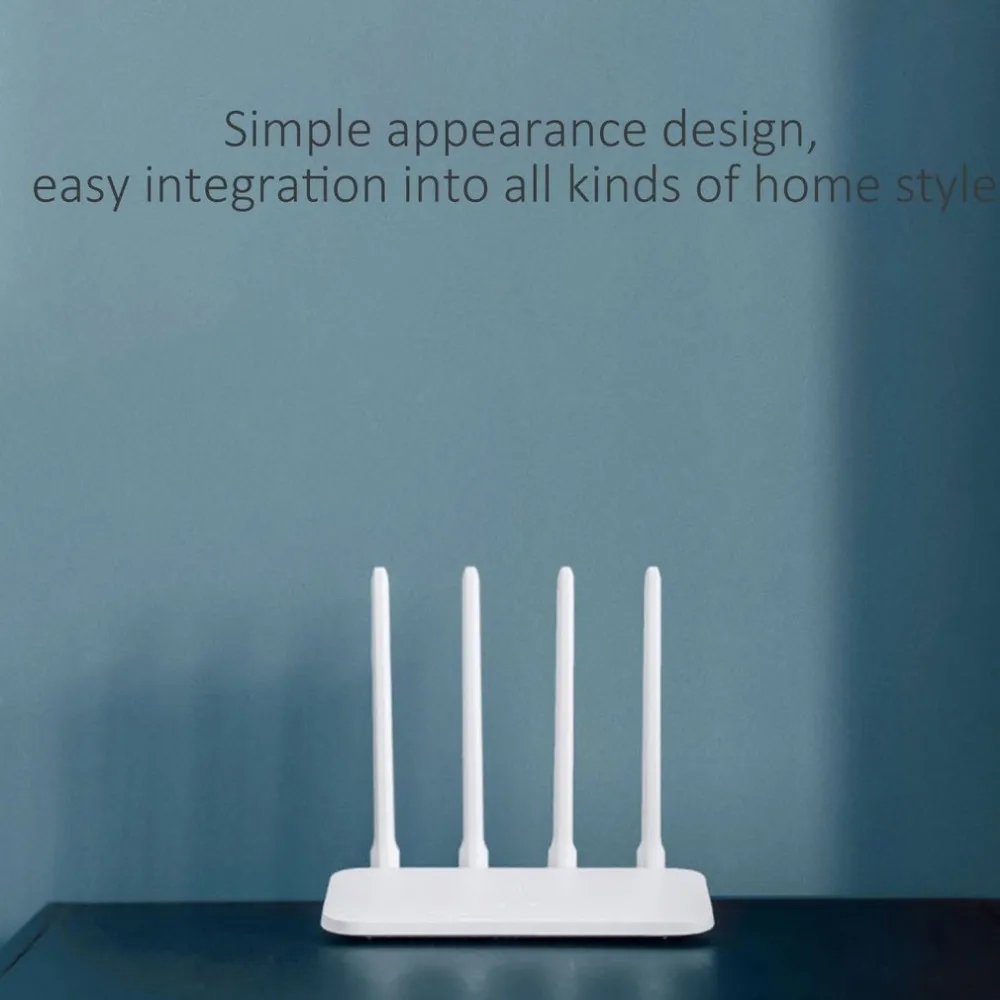 Xiaomi роутер 4C высокоскоростной Wifi 802,11 b/g/n 2,4G 300 Мбит/с 4 антенны Смарт-приложение управление полоса беспроводные роутеры ретранслятор