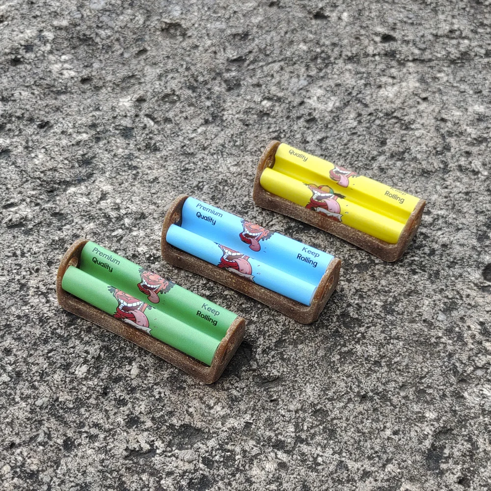 HONEYPUFF Biodegradable Eco Hemp Cigarette Rolling Machine For 78MM Mini Rolling Paper Cigarette Maker Tobacco Roller DIY Tools