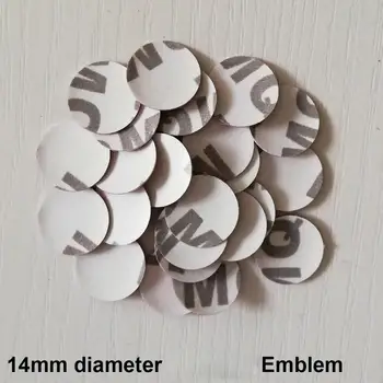 

14mm logo car emblem, car key logo sticker, car badge