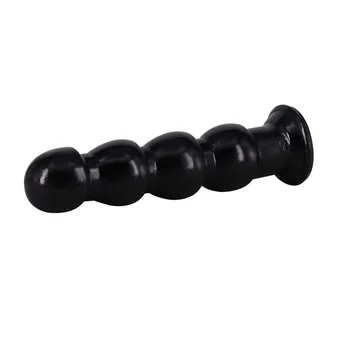 9 Inches Flexible Anal Beads with Sucker Sex Products Anal Sex Toys for Adult Good Quality Silicone Large Butt Plugs (23cm) 5