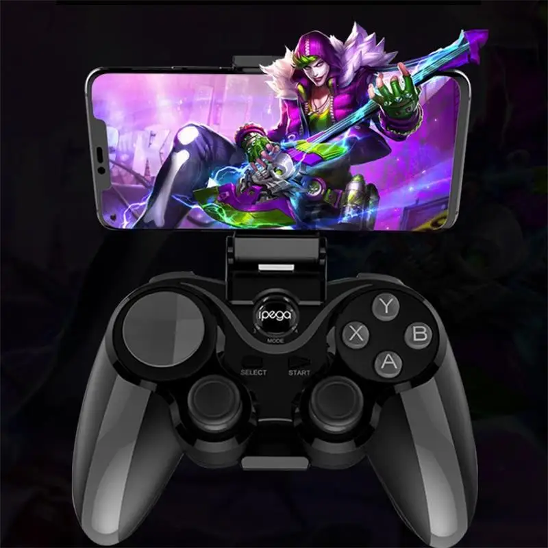  New PG-9128 Gamepads Bluetooth joystick with holder Replaceable cross key for PUBG-mobile Knives Ou
